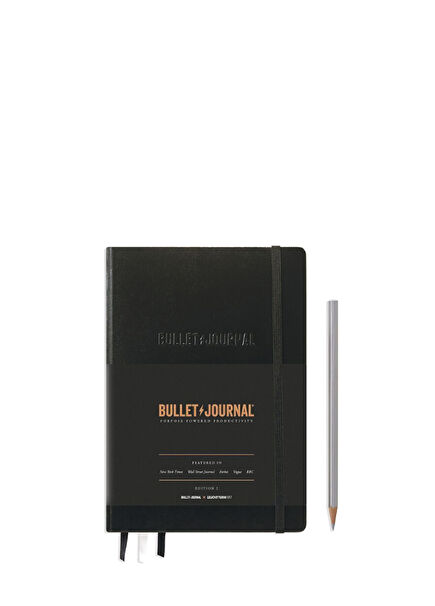 Bullet Journal Edition A5 Sert Kapaklı Siyah Noktalı Defter