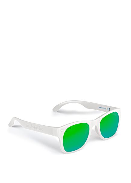 Wayfarer Model Ice Mirrored White Unisex Sunglasses