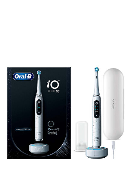 iO 10 Stardust White Rechargeable Toothbrush