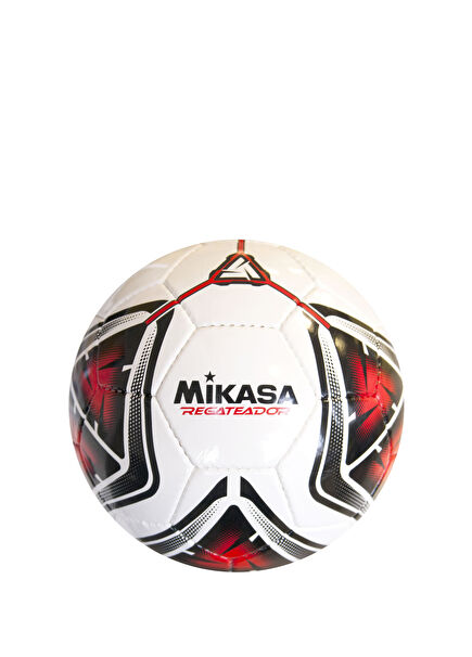 El Dikişli Beyaz Kırmızı Halı Saha Futbol Topu 
