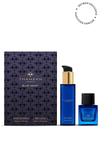 Blue Heart Body Lotion Unisex Gift Set