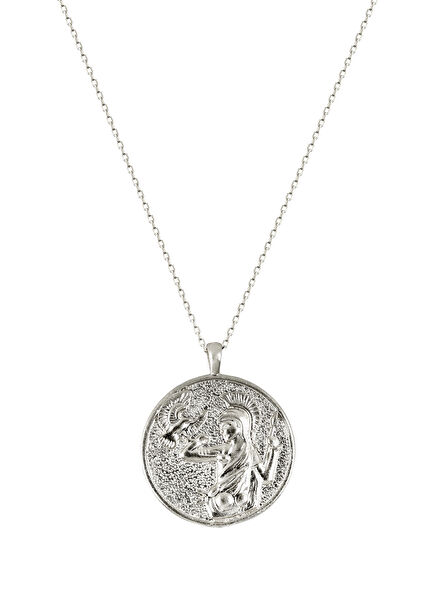 Athena 14 Karat White Gold Necklace