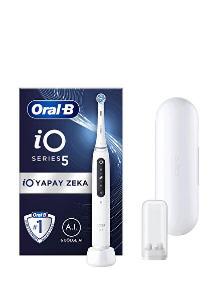 iO 5 Rechargeable Toothbrush - White