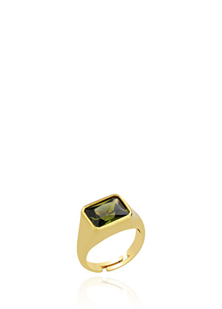 Medi 22K Gold Plated Women's Ring