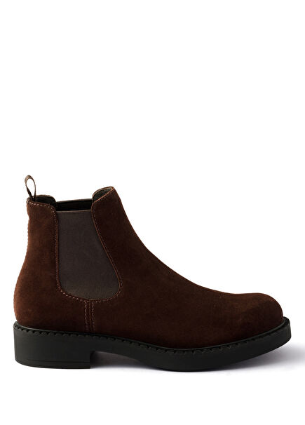Brown Suede Men's Chelsea Boots
