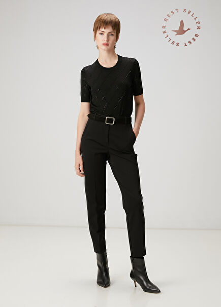 Black Cigarette Pants