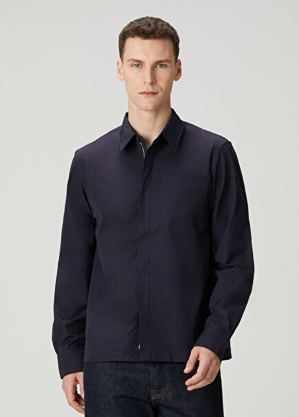 Navy Blue Shirt