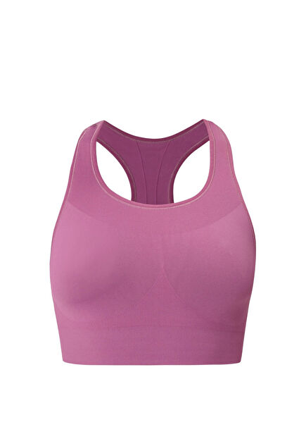 Stamine Seamless Sports Purple Women's Bra