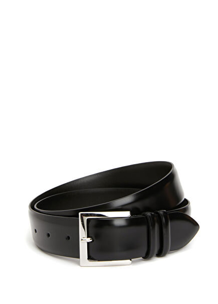 Siyah Erkek Deri Kemer