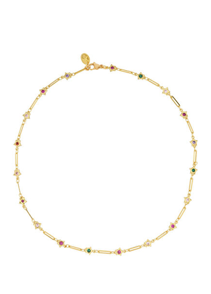 Nova Womens Gold Plated Chain Necklace