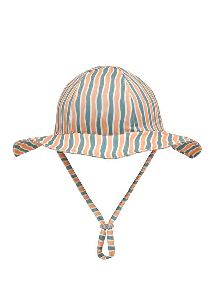 Orange Oasis Brim UV Protection Unisex Kids Hat