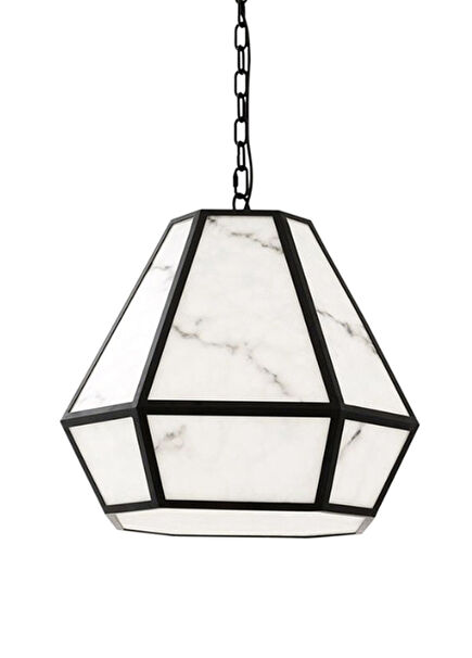 Mercure Water Marble Look Pendant Chandelier