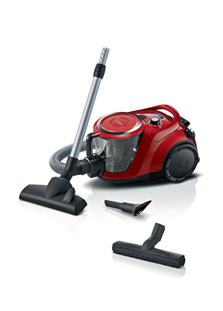 BGC41Q69 Serie 6 ProSilence Red Bagless Vacuum Cleaner