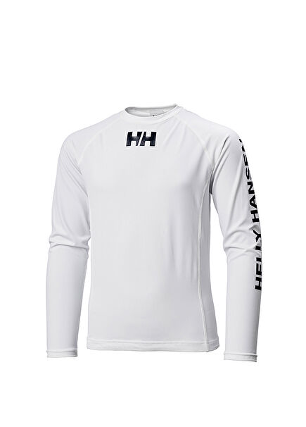 JR Waterwear Rashguard UV Protection White Boys Undershirt