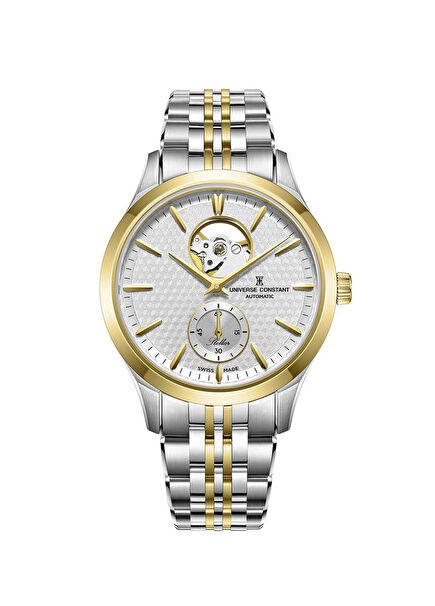 UC3041 Gold Metallic Grey Steel Men's Watch