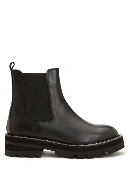 Black Women's Leather Boots