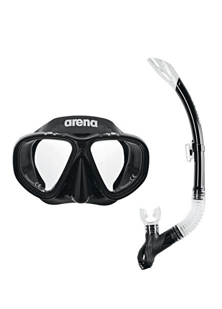 Premium Jr Black Unisex Children's Snorkel Kit