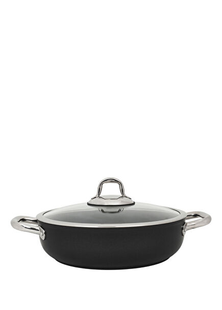 Master Titanium Black Shallow Pot 26 cm
