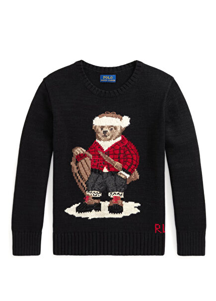 Siyah Erkek Çocuk Triko