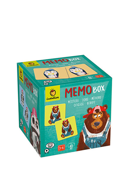 Memo Box Mestieri Jobs Eşleştirme Oyunu