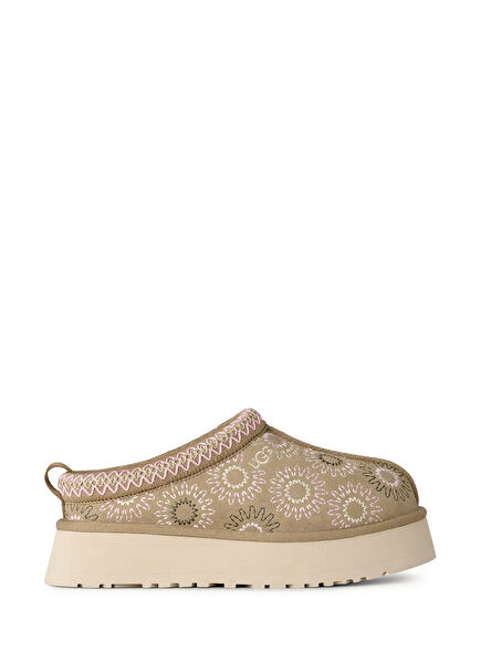 Tazz Sun Stitch Kadın Süet Terlik