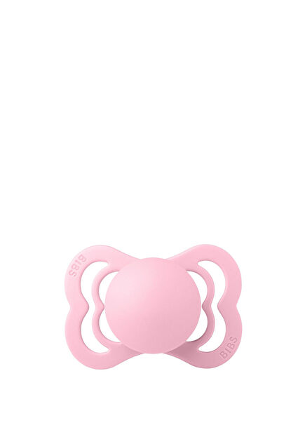 Bibs Supreme Silicone Pacifier - Baby Pink 6-18 Months
