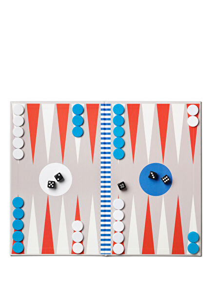 Play Colored Acrylic Backgammon Set