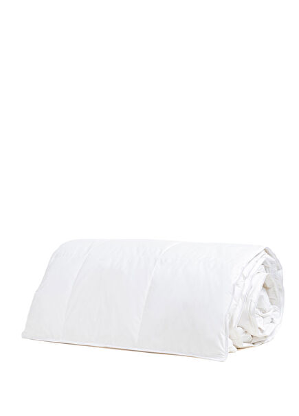 Jutland White Goose Down Cotton King Size Comforter 240x220 Cm