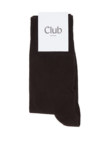 Kahverengi Erkek Bambu Çorap