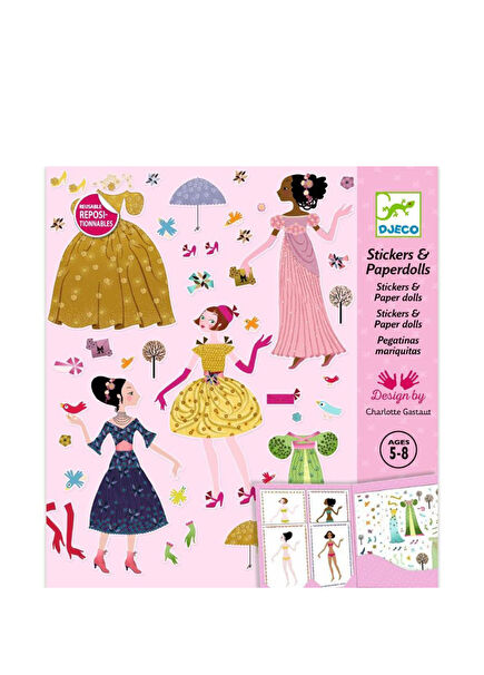 Dresses Through The Seasons Kağıt Giydirme Seti