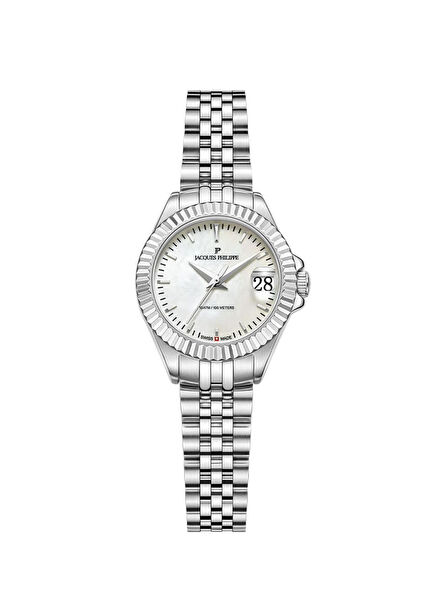 JPQLS821326 Gri Çelik Kadın Kol Saati