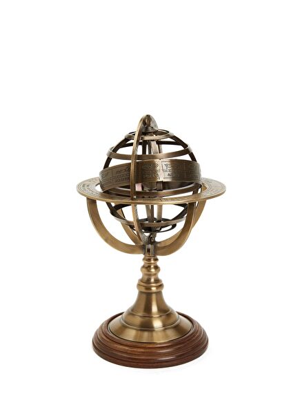 Kahverengi Gold Obje