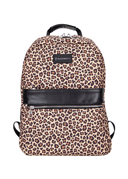 Earthy Leopard 13'' 14'' Laptop ve Macbook Sırt Çantası