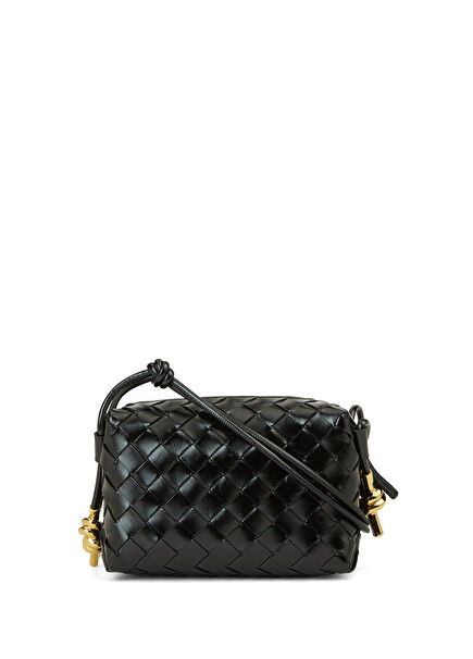 Loop Black Women's Leather Bag