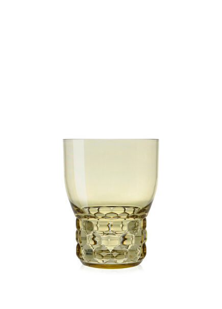 Jellies Green Drinking Glass