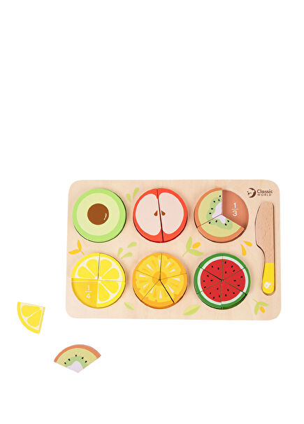 Ahşap Meyve Yapbozu