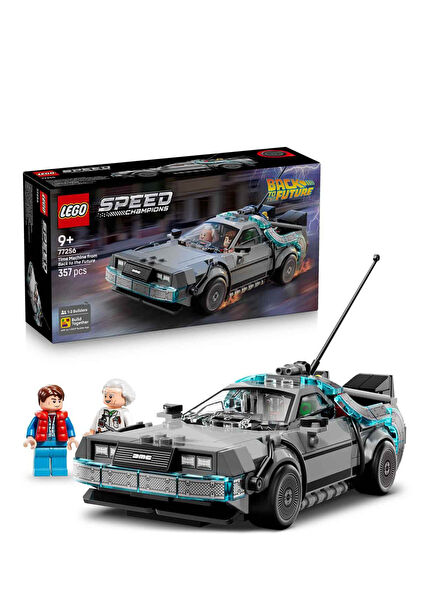 Speed Champions Geleceğe Dönüş’ten Zaman Makinesi 357 Parça 9+ Yaş Yapı Oyuncağı T00077256