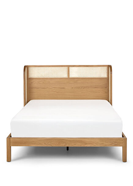 Retreat Hazeranlı Ahşap Tek Kişilik Karyola