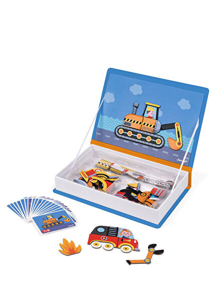 Araçlar Mıknatıslı Oyun Kitabı