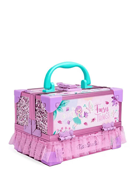 Fairy Things Tüllü Kız Çocuk Kutulu Makyaj Çantası