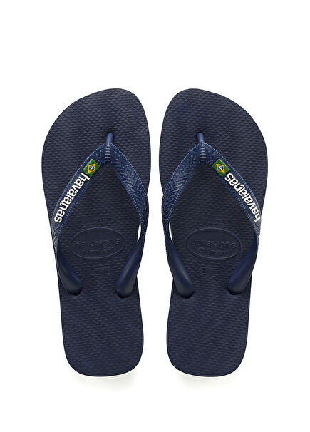 Brasil Navy Blue Men's Beach Slippers