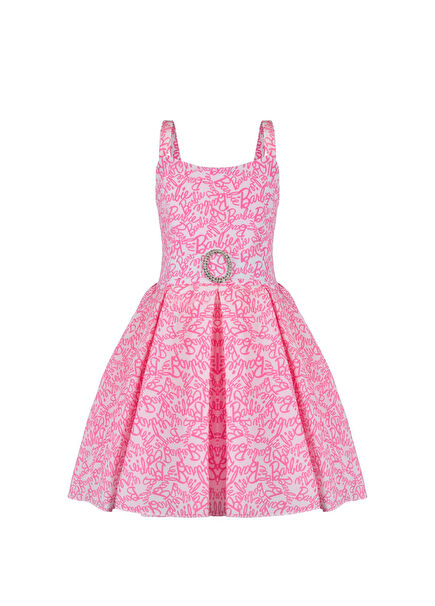Barbie Movie Concept V2 Pink Strappy Girl Dress