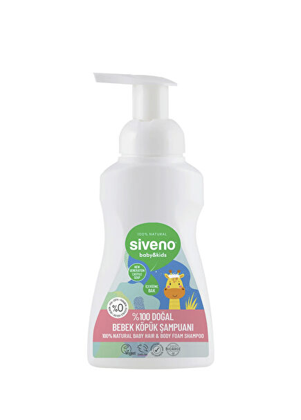 Natural Baby Foam Shampoo 250 ml