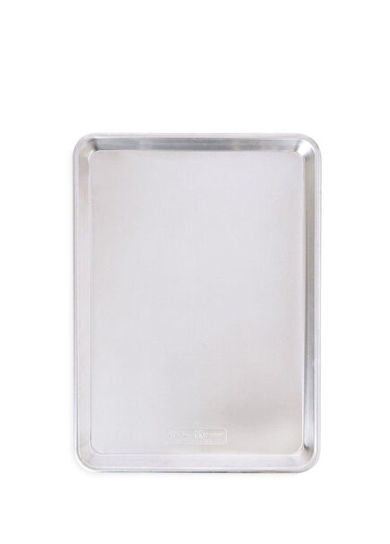 Gümüş Çelik Fırın Tepsisi 45x33 cm