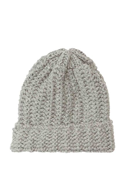 Grey Women's Cashmere Beanie
