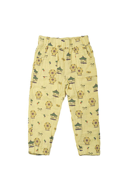 Desenli Unisex Çocuk Pantolon