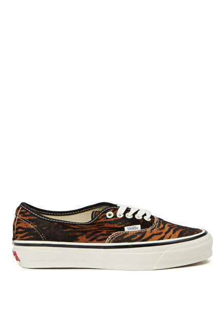 LX Authentic 44 Siyah Taba Kadın Deri Sneaker