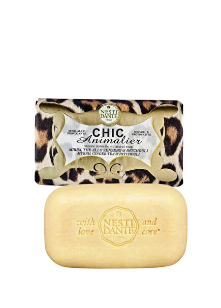 Chic Animalier Bronze Paçuli ve Zencefil Kokusu Arındırıcı Vegan Bakım Sabun 250 gr