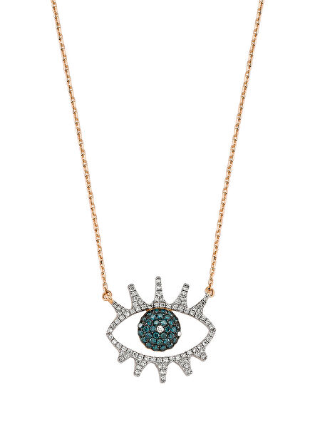 Eye Light Women's Gold Necklace