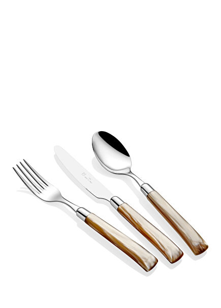 Giada Kahverengi 75 Parça Çatal Bıçak Takımı